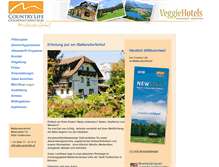 Tablet Screenshot of countrylife.at