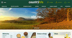 Desktop Screenshot of countrylife.cz